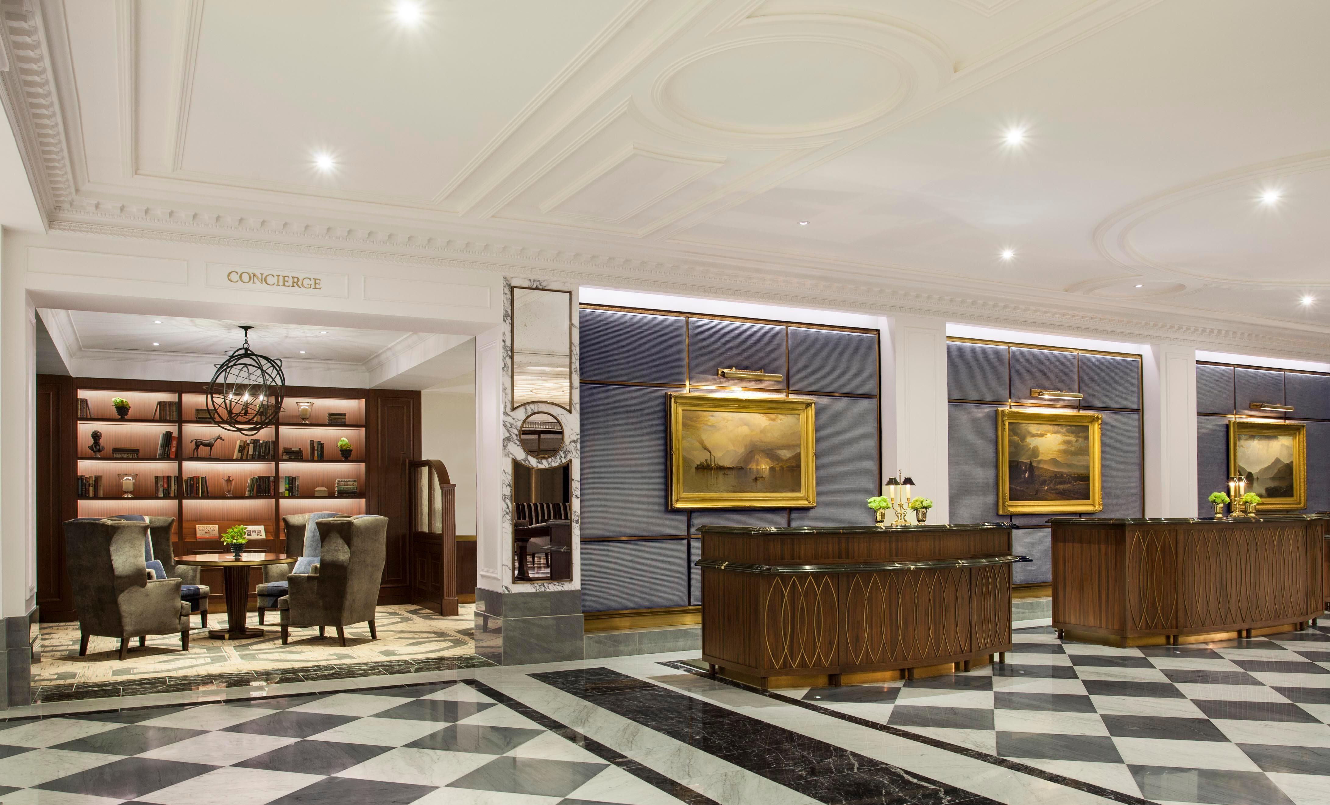 Intercontinental New York Barclay Hotel By Ihg Exterior photo The lobby of the hotel