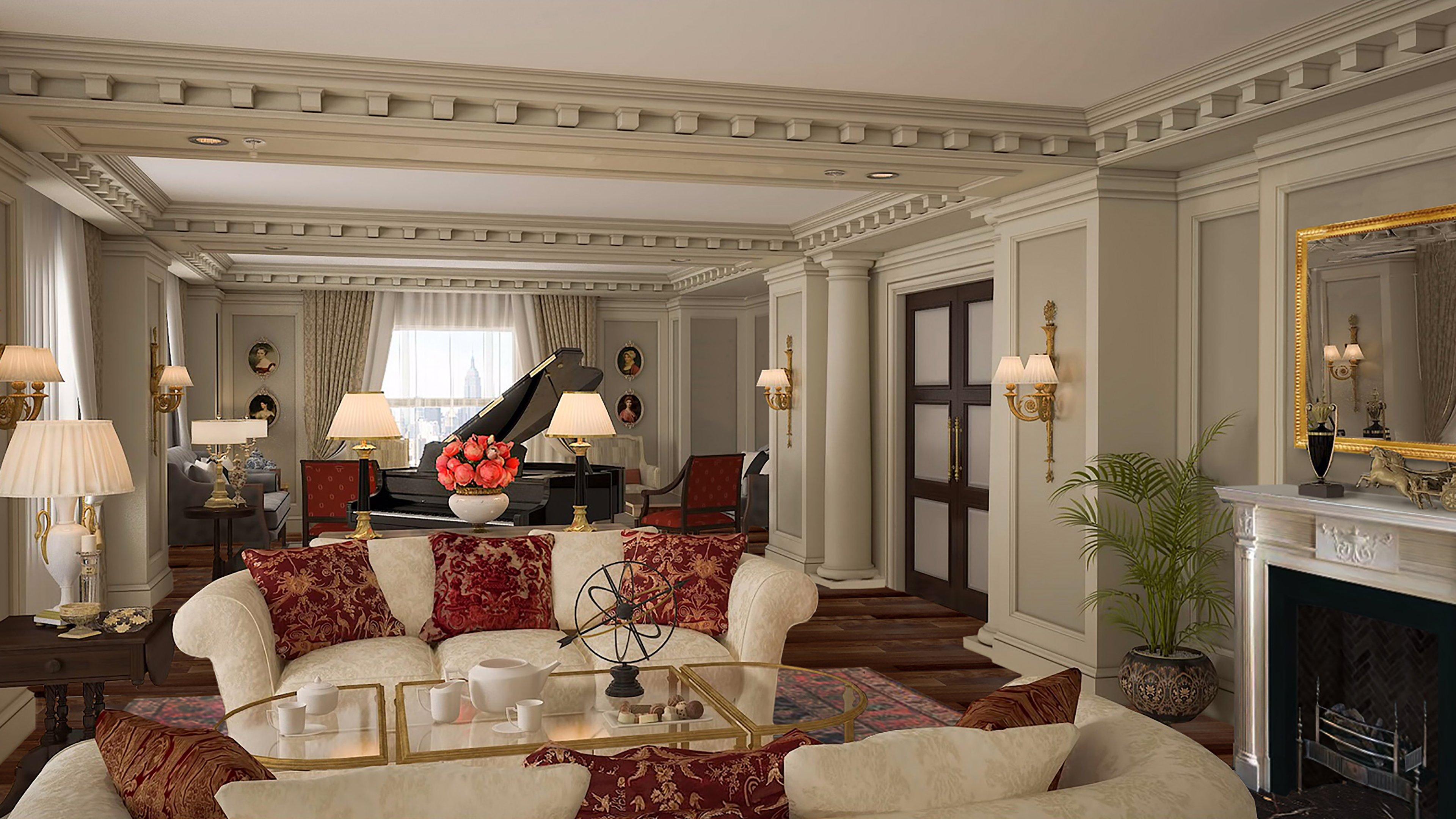 Intercontinental New York Barclay Hotel By Ihg Exterior photo 3D interior visualization